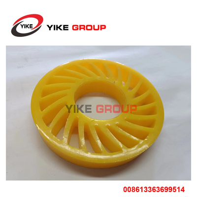 YK-130x65x25 چرخ خورشیدی زرد برای دستگاه چاپگر