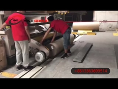 V5B / V6B استند رول آسیاب هیدرولیک 1400 - 2800 میلی متر اندازه برای خط کارتن