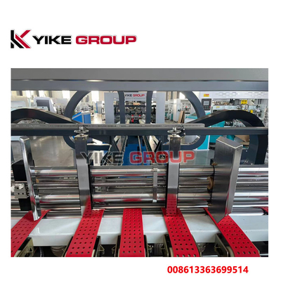 فروش گرم YIKE GROUP 1400x2800mm جعبه کارتون لوله کش ماشین آٹو فولدر