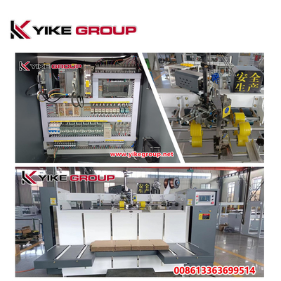 YIKE GROUP 2000mm ماشین دوخت جعبه ی نیمه اتوماتیک