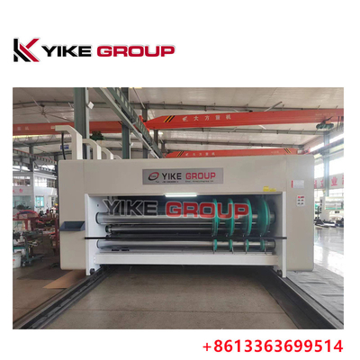 YK-1424 نوع تغذیه زنجیره ای کارتن کارتن Flexo چاپگر Slotter Die Cutter Machine