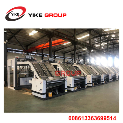 YIKE GROUP 3 Ply راه راه مقوا اتوماتیک فلوت دستگاه لمینیت ، ماشین آلات لمینیت با سرعت بالا