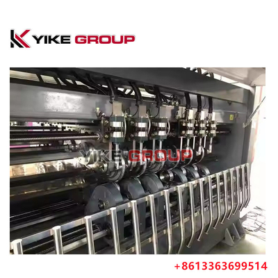 سرعت 200m/min 2500MM YIKE GROUP BNC نوع اتوماتیک نوع تیغه نازک تیغه Slitter Scorer آنلاین برای خط تولید کارتونی لوله دار