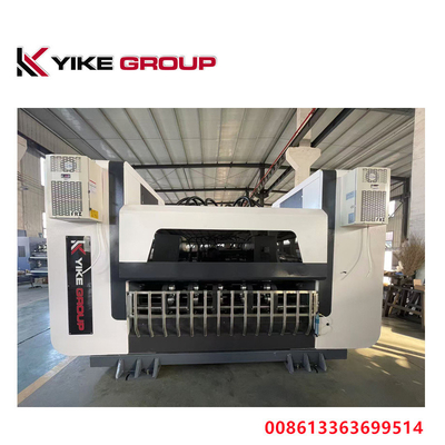 سرعت 200m/min 2500MM YIKE GROUP BNC نوع اتوماتیک نوع تیغه نازک تیغه Slitter Scorer آنلاین برای خط تولید کارتونی لوله دار