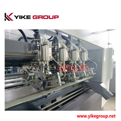 تغییر سفارش 20-30s Yk-2200 Offline کامپیوتر ماشین تیکه نازک برای خط تولید کارتونی لوله کش