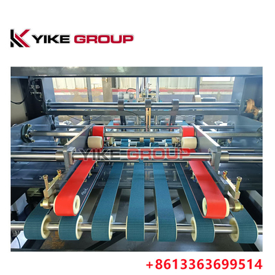 سرعت تغذیه کاغذ 0-230m/min ماشین چسبندگی بسته بندی کارتونی خودکار
