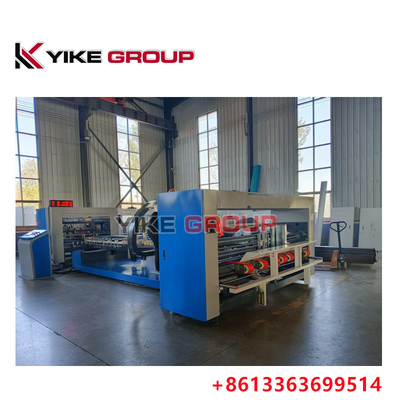 YK-1228 سرعت مستقیم کارخانه 150-200 پی سی / دقیقه ماشین چسبنده پوشه جعبه کارتن کاملا خودکار