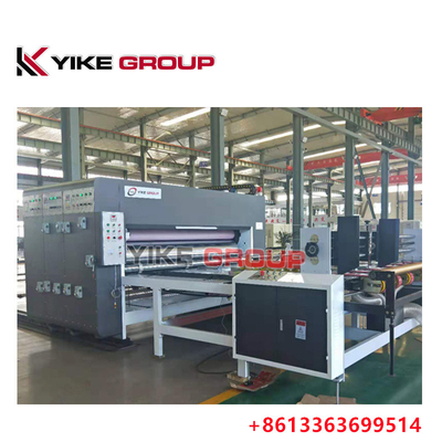 1400x2400mm اتوماتیک فیدر زنجیره ای فیدر 2 رنگ چاپگر Slotter ماشین از YIKE گروه