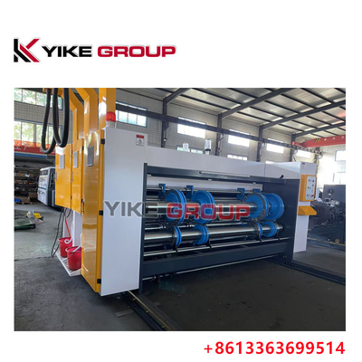 YIKE GROUP 1400X2800 نوع زنجیره ای چاپگر فلیکسو ماشین بسته بندی برای جعبه کارتون لوله کش