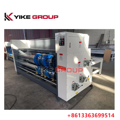 1400x2600MM جعبه کارتونی لوله دار ماشین ساخت زنجیره ای نوع چاپگر فلیکسو ماشین بند