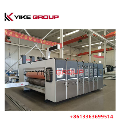 YIKE GROUP سرعت 150pcs/min کاملا اتوماتیک 415V 440V Flexoprinter Slotter ماشین
