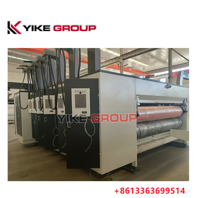 YIKE GROUP سرعت 150pcs/min کاملا اتوماتیک 415V 440V Flexoprinter Slotter ماشین