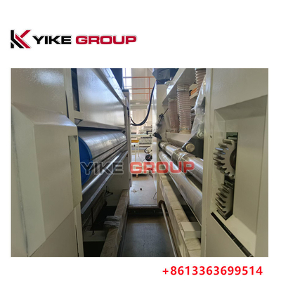 Yk-1228 چاپگر فیدر لبه سرب Slotter ماشین برش مرد برای کارتون لوله کشی