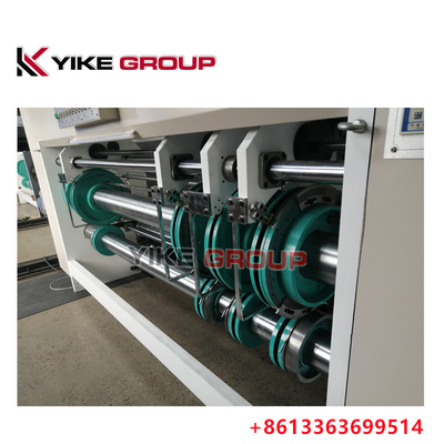 YK-1224 با سرعت بالا Flexo 3 رنگ چاپگر Slotter ماشین برای جعبه کارتون ساخت از YIKE گروه