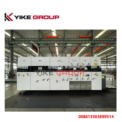 خودکار سرب Edge Flexo 4 Color Printer Slotter Diecutter Machine ISO CE فهرست شده است