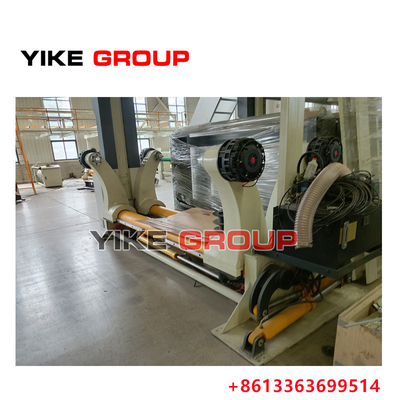 کار گسترده 2500 MM رول آسیاب هیدرولیک ایستاده برای خط تولید کارتونی موج دار با سرعت بالا