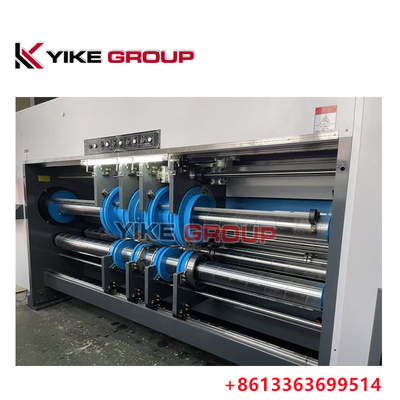 حداکثر اندازه چاپ 1450X2500 خودکار سرب لبه Flexo 3 رنگ Slotter Diecutter ماشین