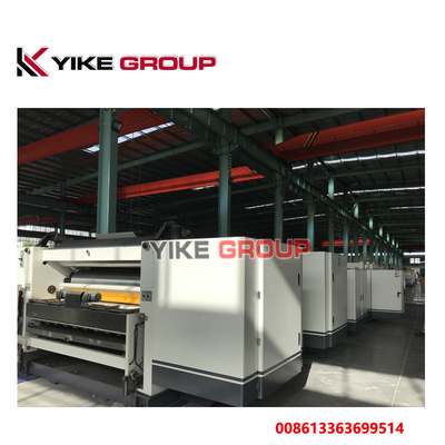 YK-2200 سرعت 150m / min ماشین تک طرفه برای تولید BHS،FOSBER،TCY، کارتونی لوله کش